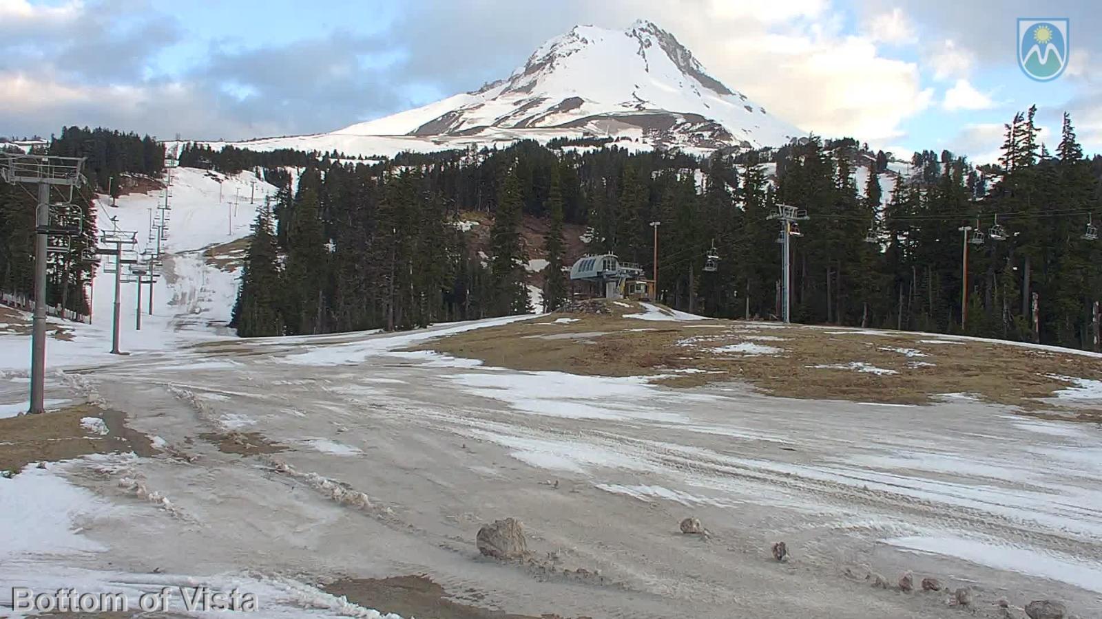 Webcam Mount Hood Meadows: Bottom of Vista