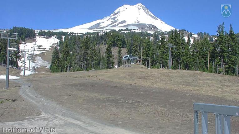 Webcam Mount Hood Meadows: Bottom of Vista