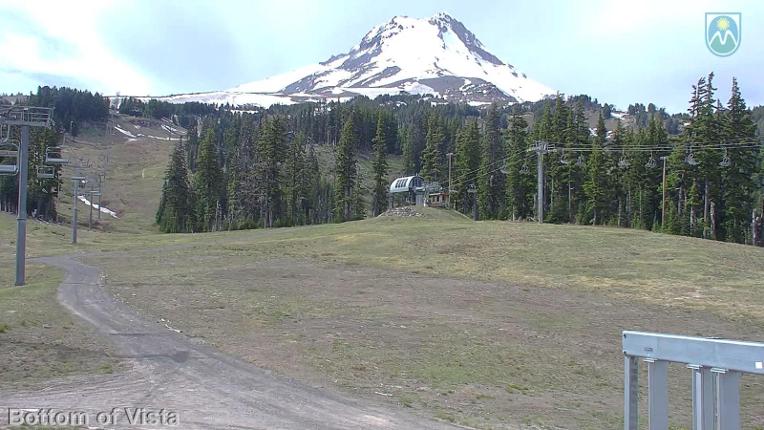 Webcam Mount Hood Meadows: Bottom of Vista
