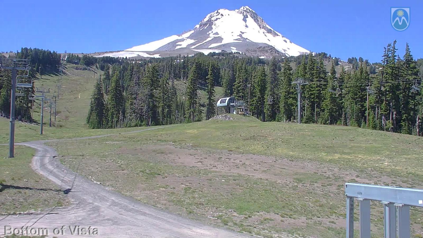 Webcam Mount Hood Meadows: Bottom of Vista