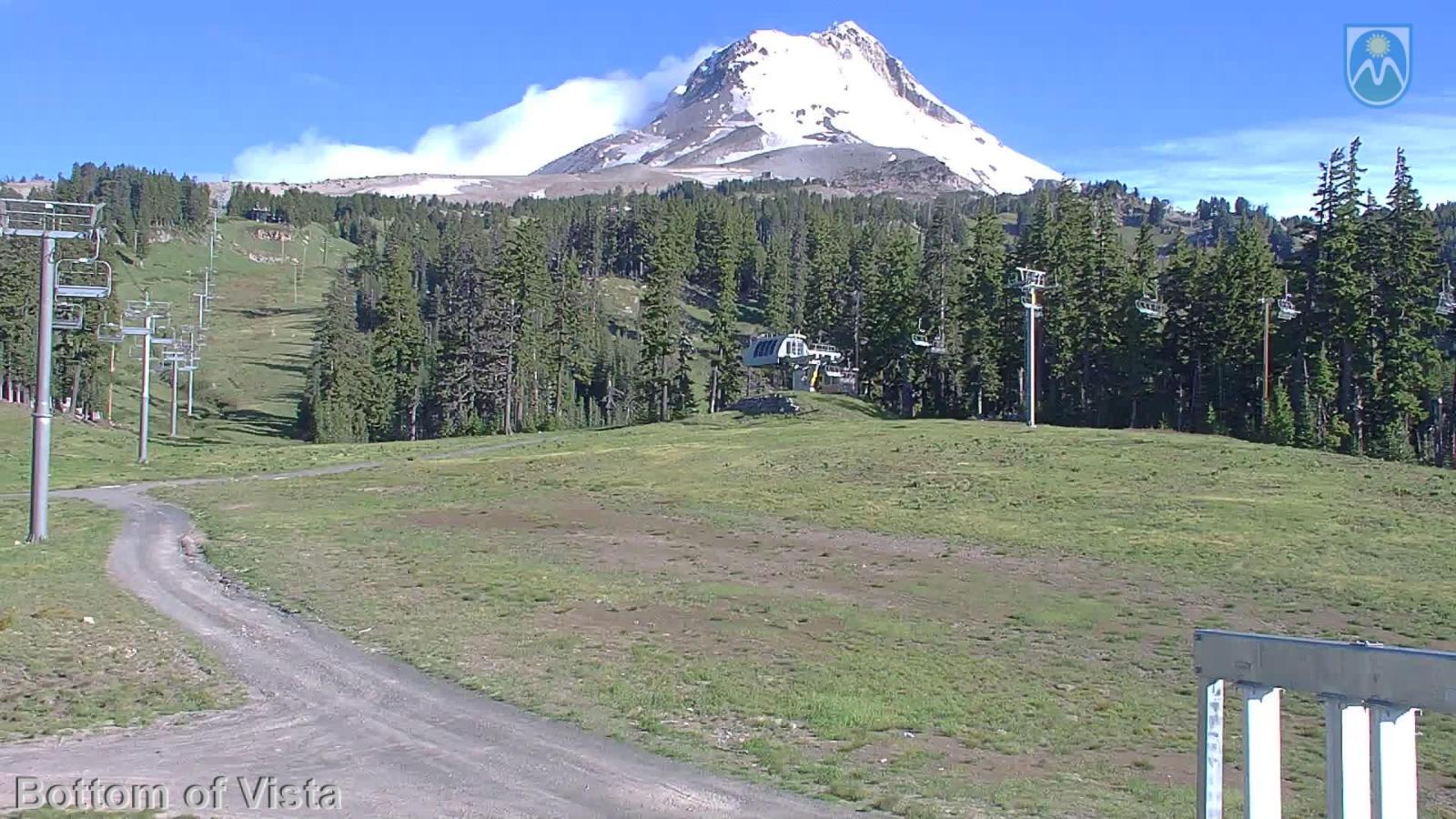 Webcam Mount Hood Meadows: Bottom of Vista
