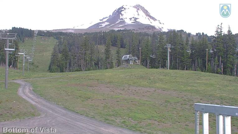 Webcam Mount Hood Meadows: Bottom of Vista