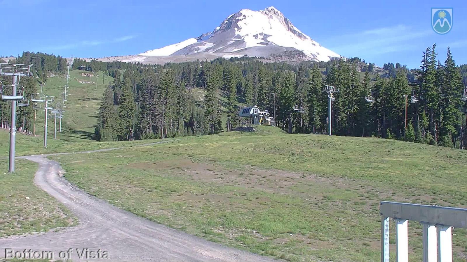 Webcam Mount Hood Meadows: Bottom of Vista
