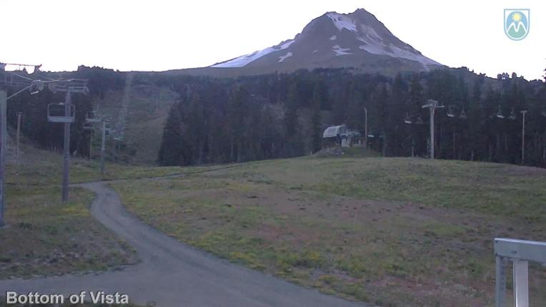 Webcam Mount Hood Meadows: Bottom of Vista