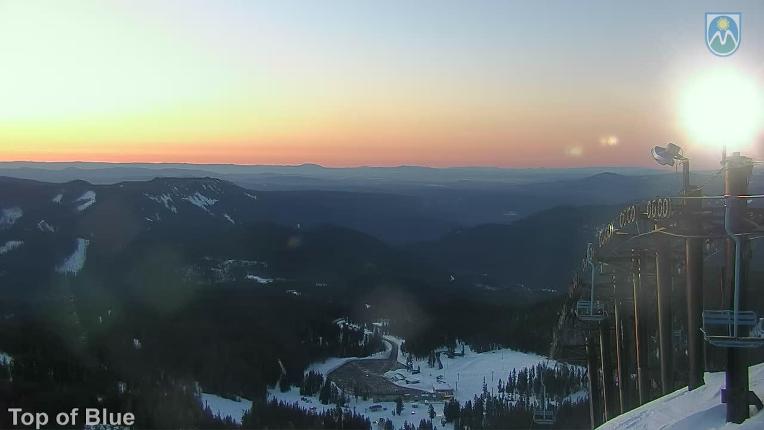 Webcam Mount Hood Meadows: Top of Blue