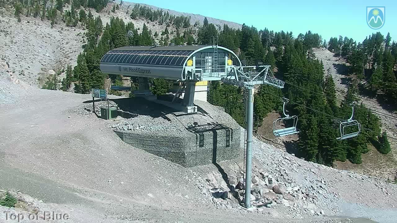 Webcam Mount Hood Meadows: Top of Blue