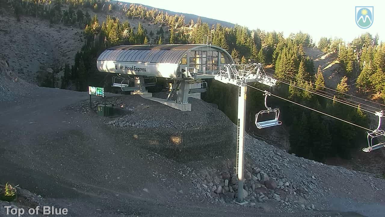 Webcam Mount Hood Meadows: Top of Blue