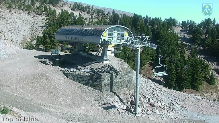 Webcam Mount Hood Meadows: Top of Blue