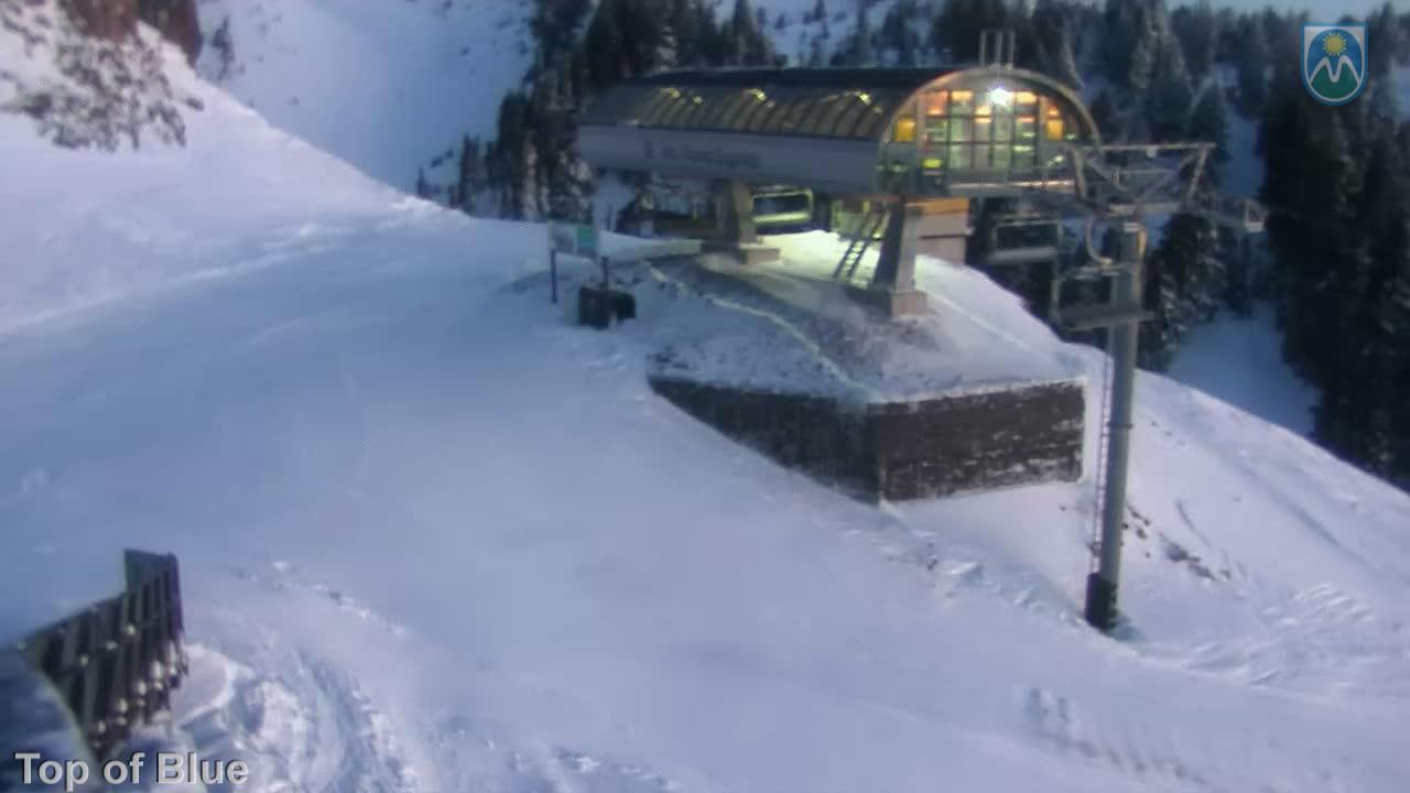 Webcam Mount Hood Meadows: Top of Blue