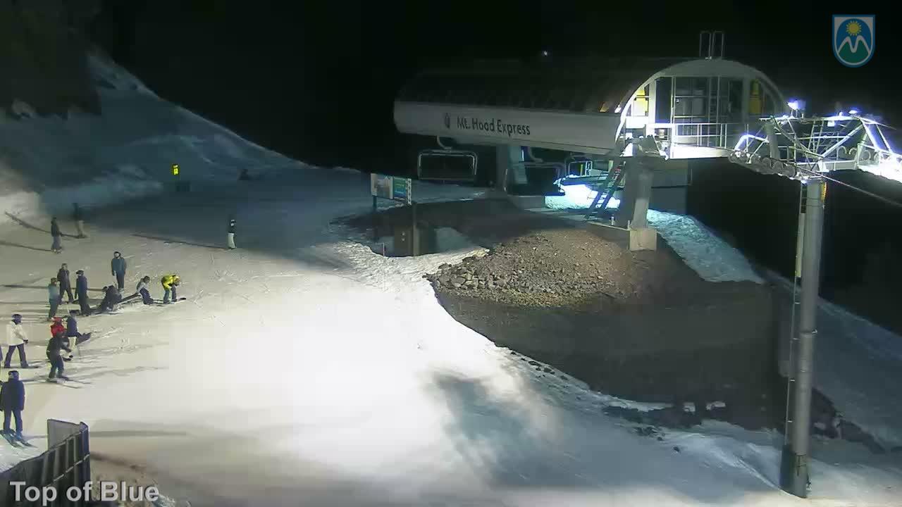 Webcam Mount Hood Meadows: Top of Blue
