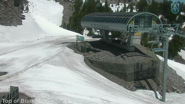 Webcam Mount Hood Meadows: Top of Blue