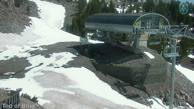 Webcam Mount Hood Meadows: Top of Blue