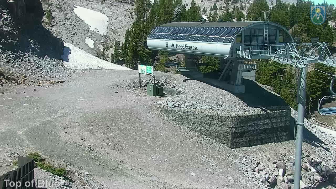 Webcam Mount Hood Meadows: Top of Blue