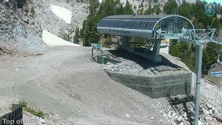 Webcam Mount Hood Meadows: Top of Blue