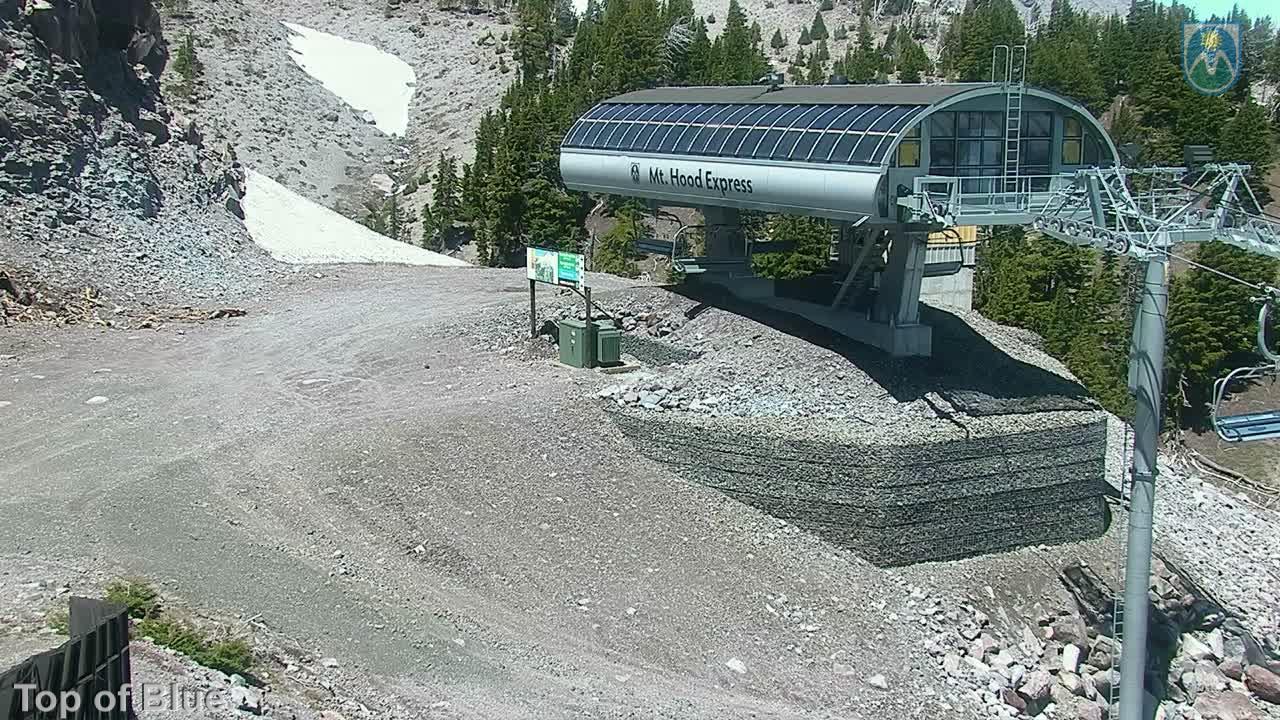 Webcam Mount Hood Meadows: Top of Blue