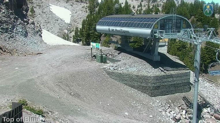 Webcam Mount Hood Meadows: Top of Blue