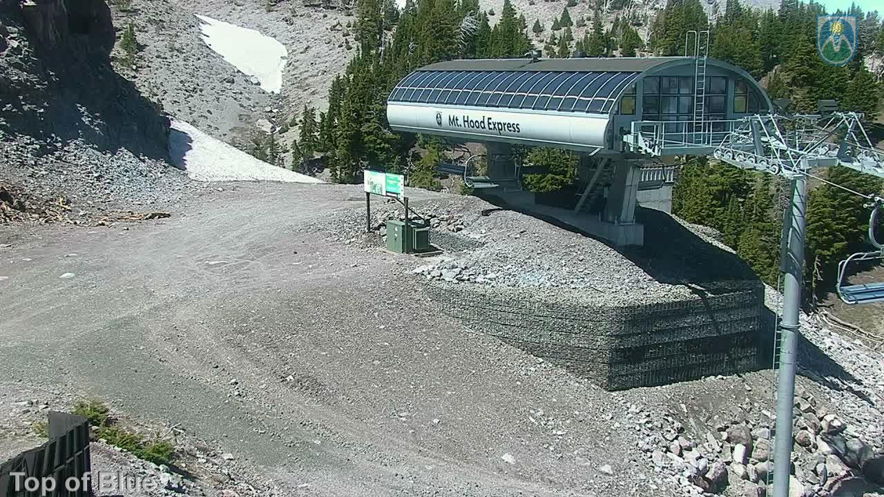 Webcam Mount Hood Meadows: Top of Blue