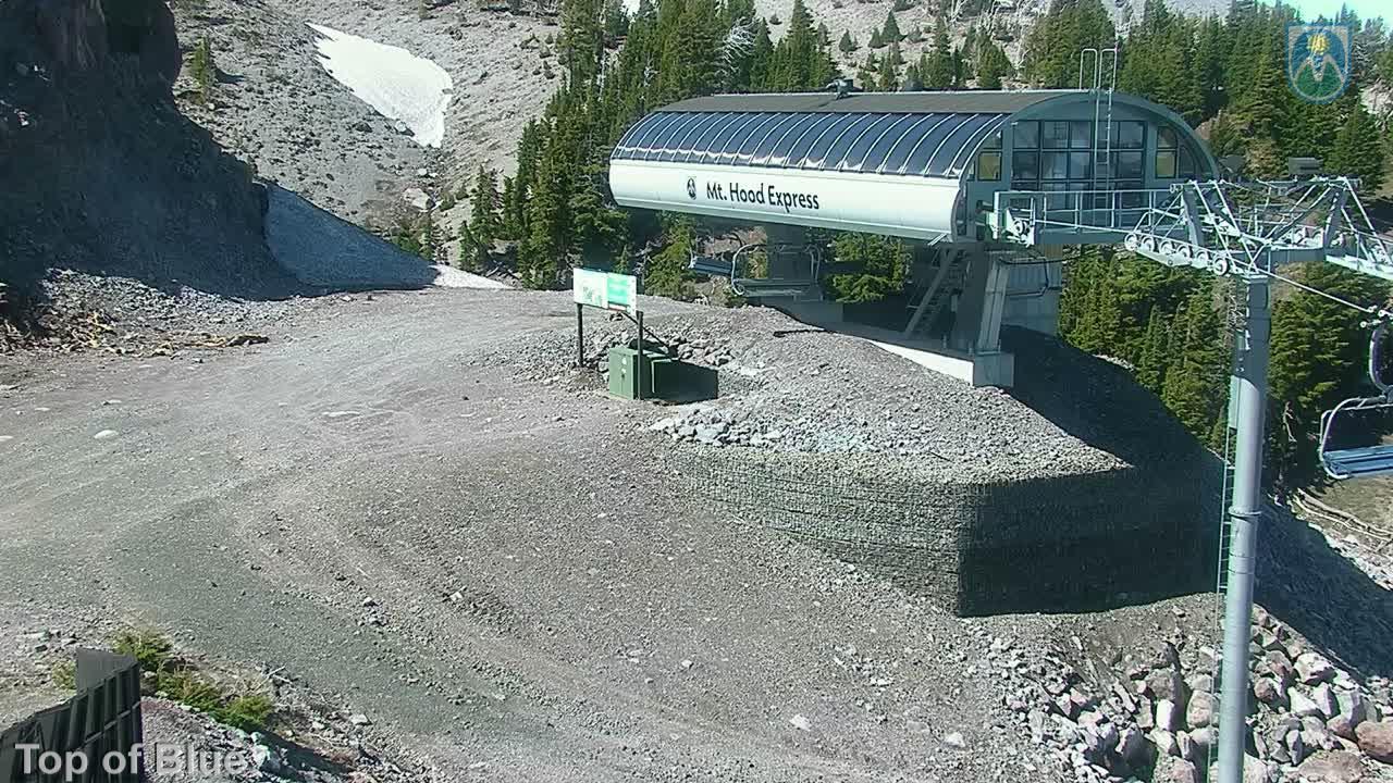 Webcam Mount Hood Meadows: Top of Blue