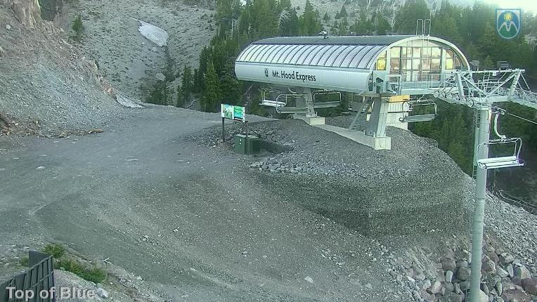Webcam Mount Hood Meadows: Top of Blue