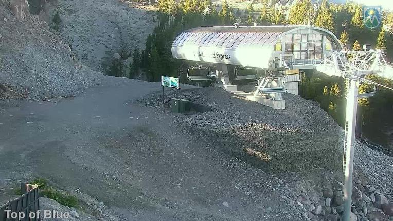 Webcam Mount Hood Meadows: Top of Blue