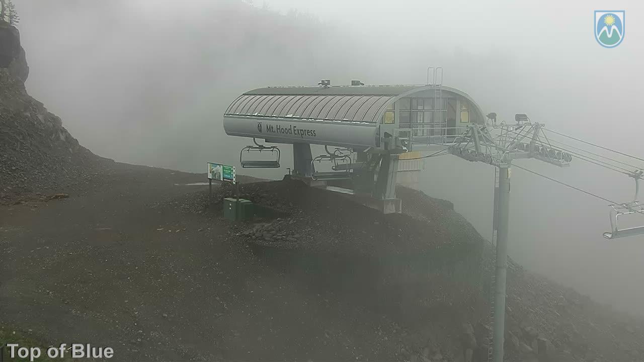 Webcam Mount Hood Meadows: Top of Blue