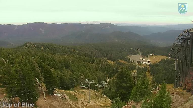 Webcam Mount Hood Meadows: Top of Blue