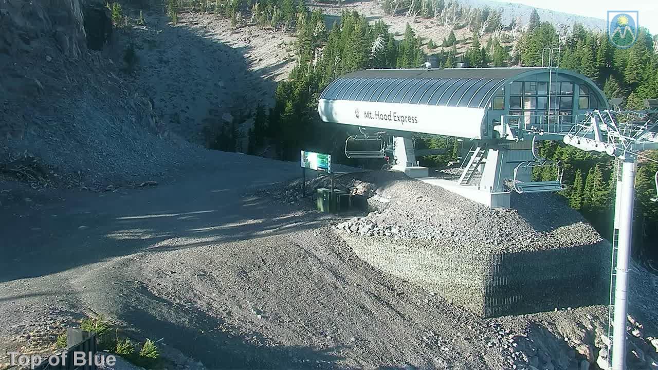 Webcam Mount Hood Meadows: Top of Blue