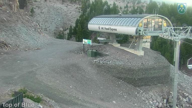Webcam Mount Hood Meadows: Top of Blue