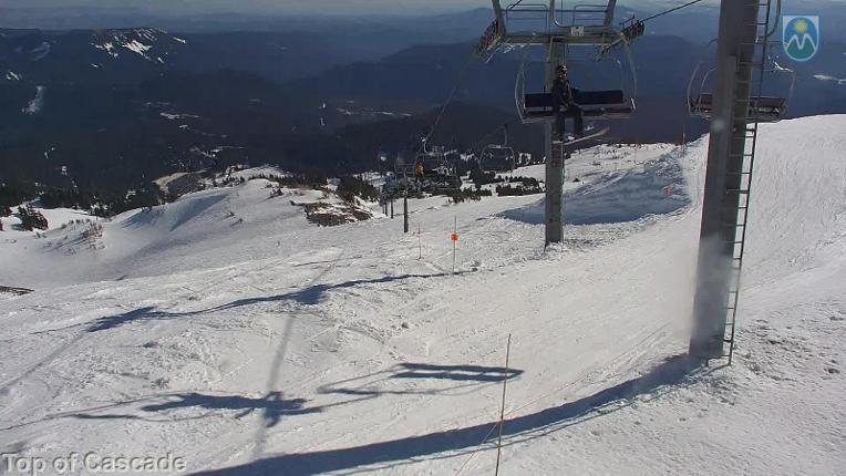 Webcam Mount Hood Meadows: Top of Cascade