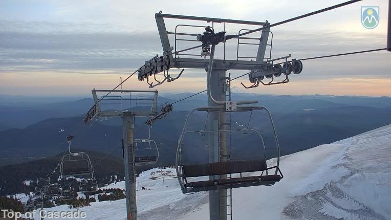 Webcam Mount Hood Meadows: Top of Cascade