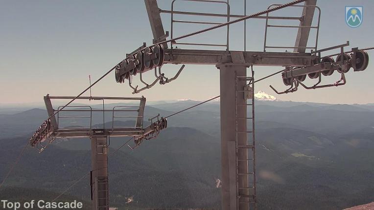 Webcam Mount Hood Meadows: Top of Cascade