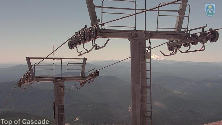 Webcam Mount Hood Meadows: Top of Cascade