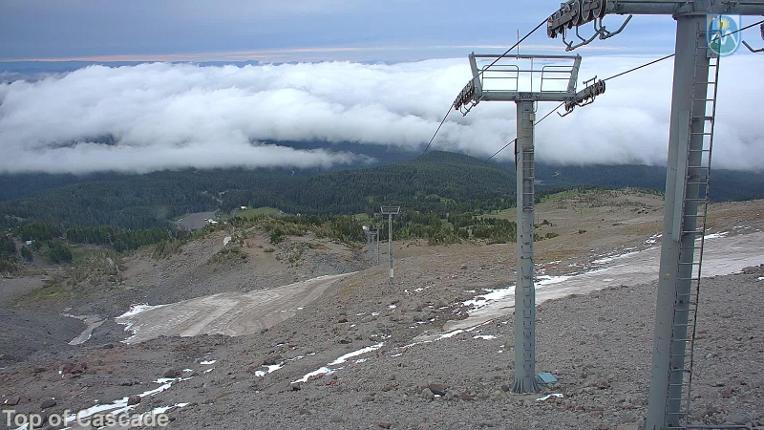 Webcam Mount Hood Meadows: Top of Cascade