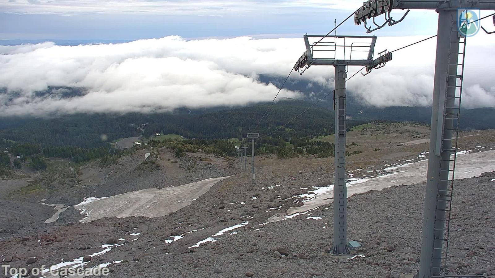 Webcam Mount Hood Meadows: Top of Cascade