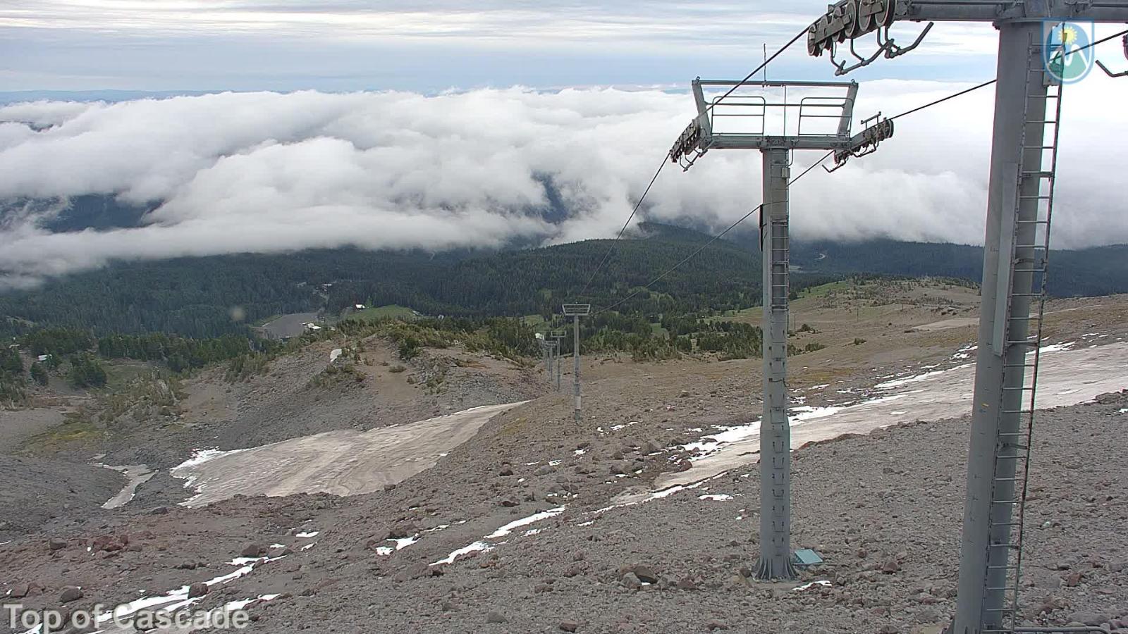 Webcam Mount Hood Meadows: Top of Cascade