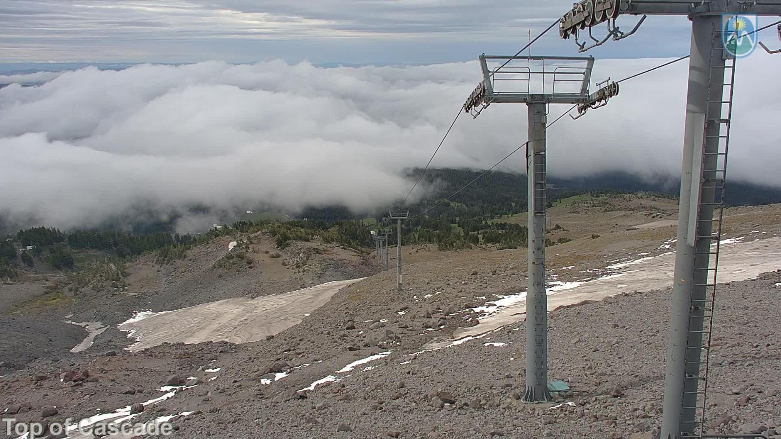 Webcam Mount Hood Meadows: Top of Cascade