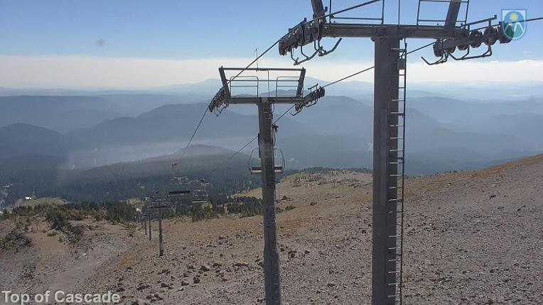 Webcam Mount Hood Meadows: Top of Cascade
