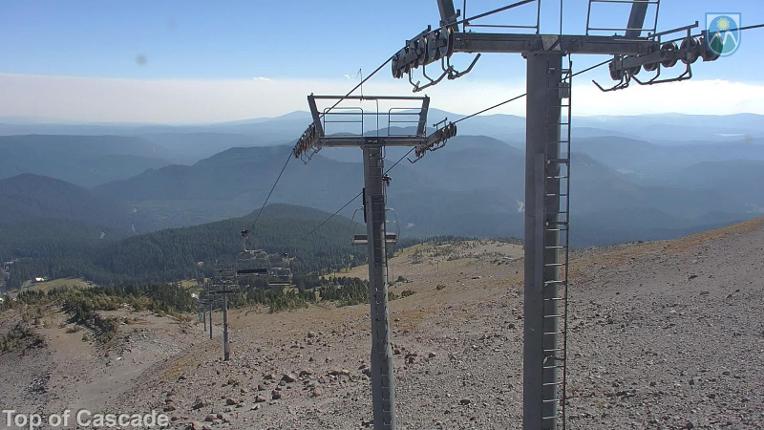Webcam Mount Hood Meadows: Top of Cascade
