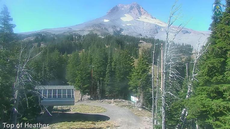 Webcam Mount Hood Meadows: Top of Heather