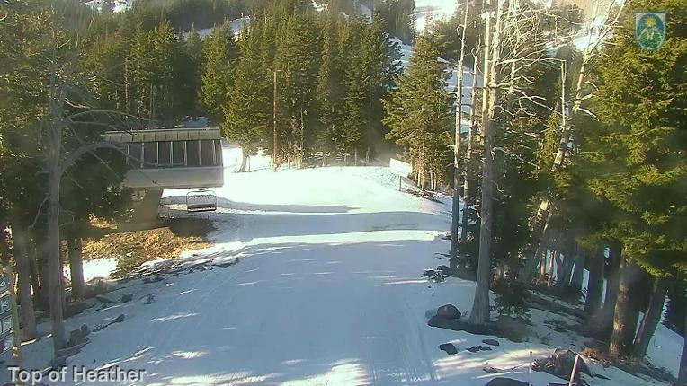 Webcam Mount Hood Meadows: Top of Heather