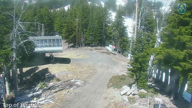 Webcam Mount Hood Meadows: Top of Heather