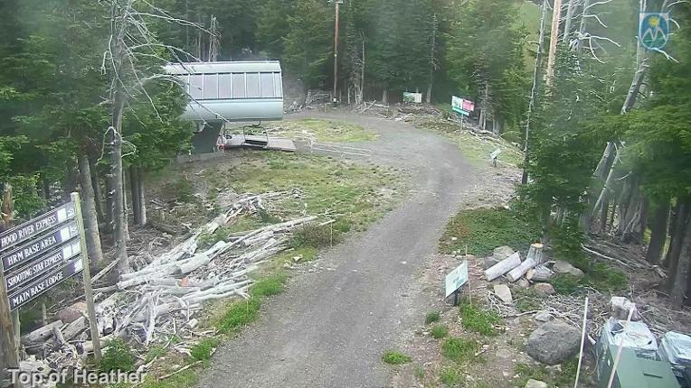 Webcam Mount Hood Meadows: Top of Heather