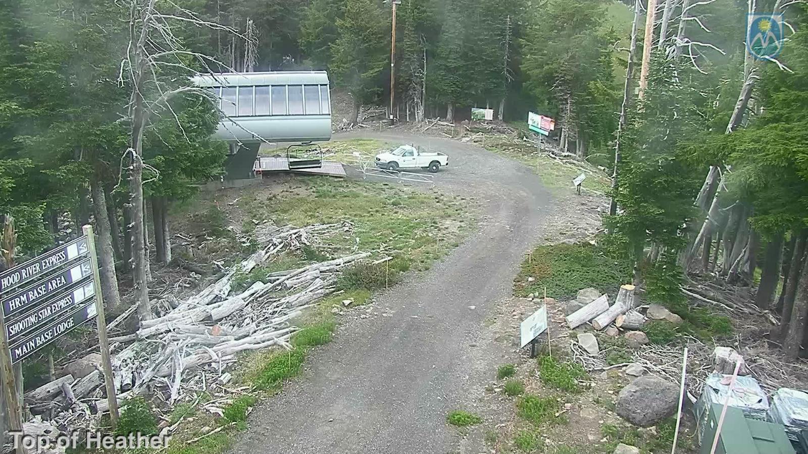 Webcam Mount Hood Meadows: Top of Heather