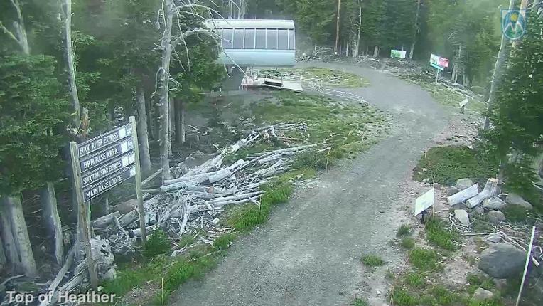 Webcam Mount Hood Meadows: Top of Heather