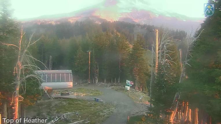 Webcam Mount Hood Meadows: Top of Heather