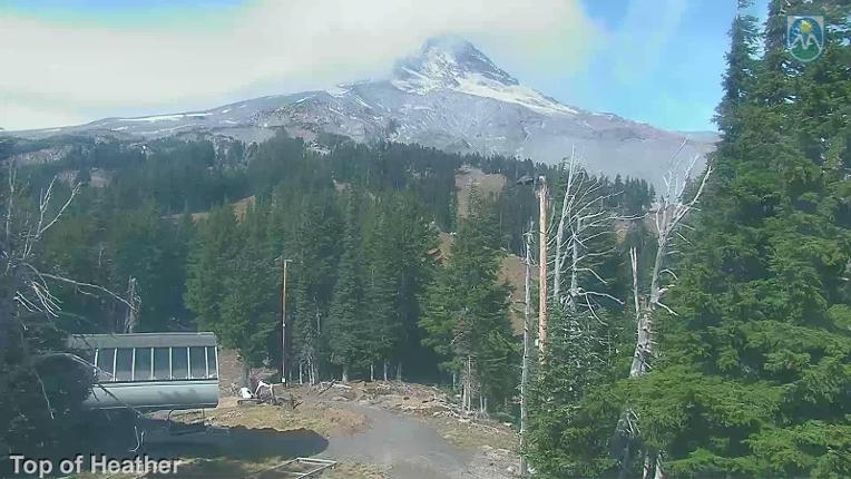 Webcam Mount Hood Meadows: Top of Heather