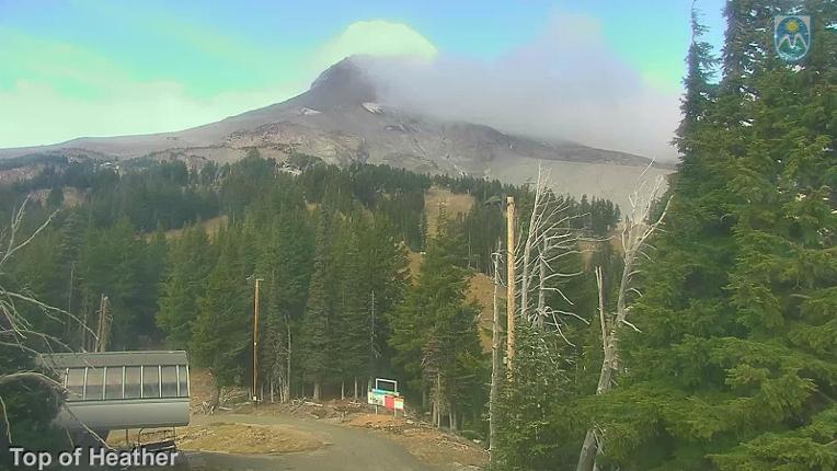 Webcam Mount Hood Meadows: Top of Heather