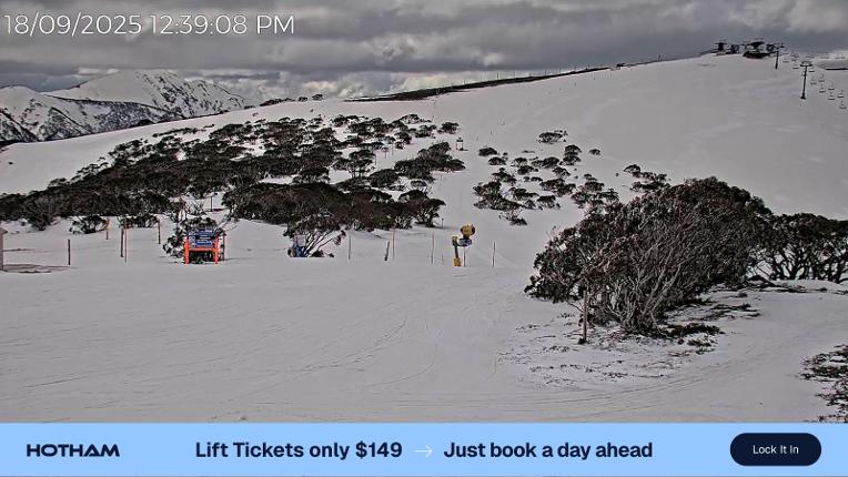 Webcam Mount Hotham: Skating Rink