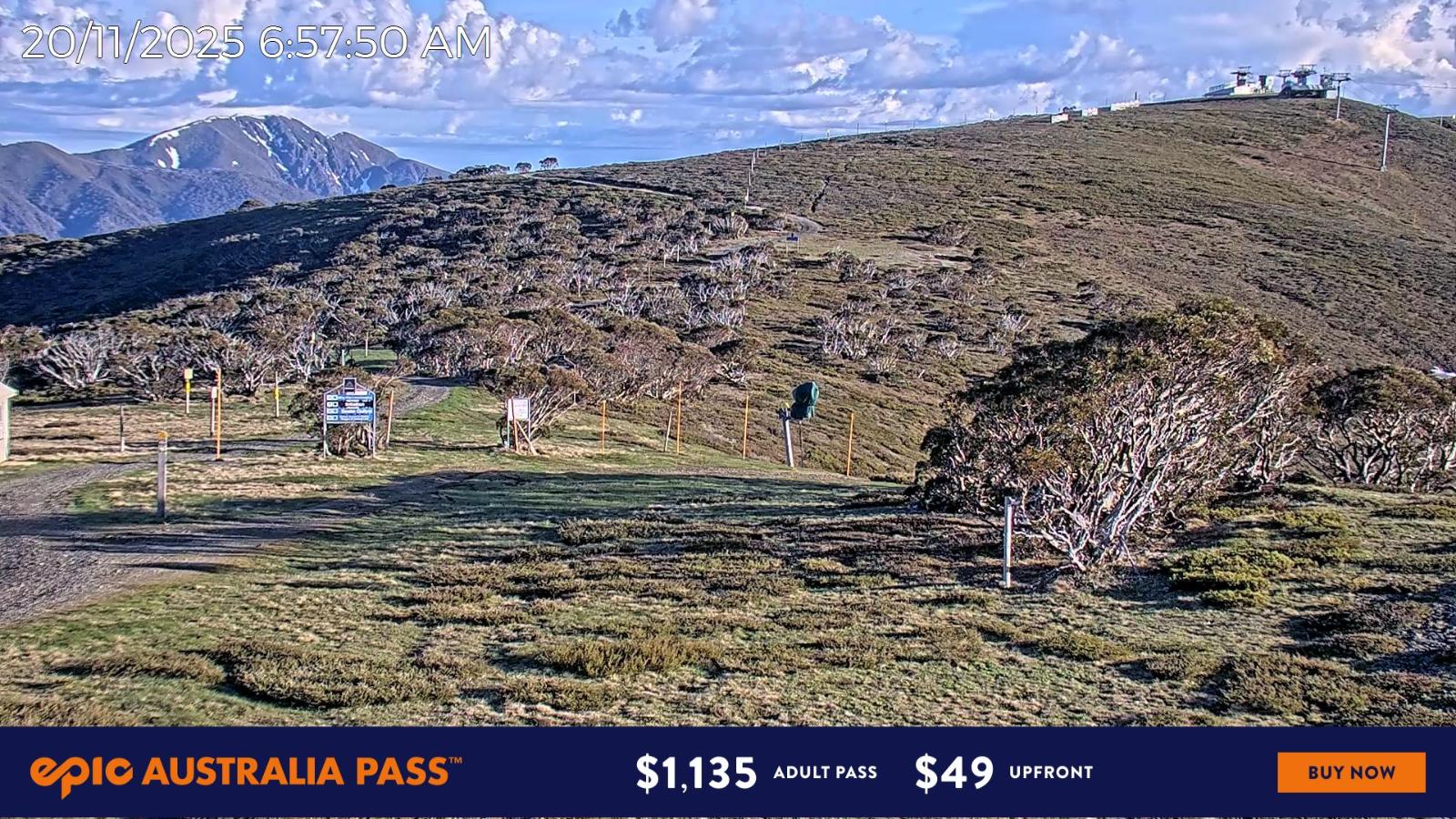 Webcam Mount Hotham: Skating Rink