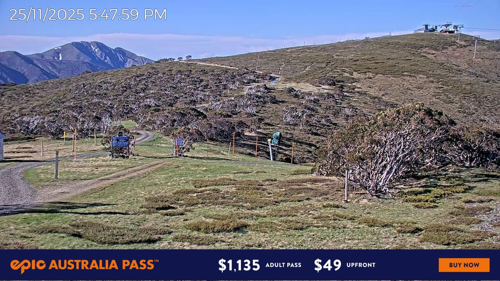 Webcam Mount Hotham: Skating Rink